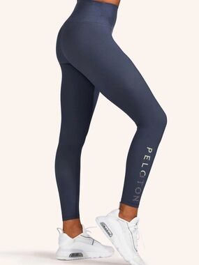 Peloton Slate Blue Cadence High-Waist Performance Leggings